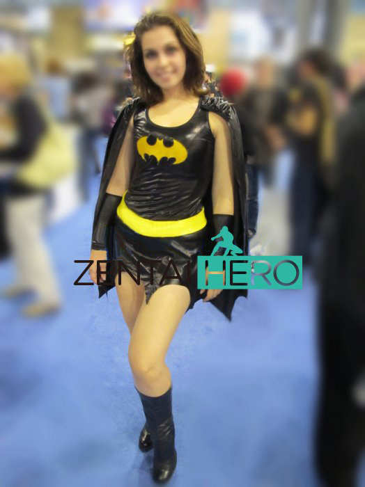 Batgirl Cosplay Costume Halloween Dress