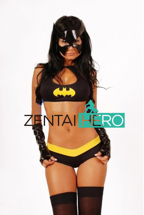 Batgirl Sexy Halloween Costumes For Women Suit