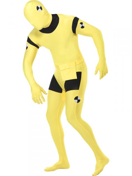 Yellow Man Full Body Zentai Lycra Spandex Costume