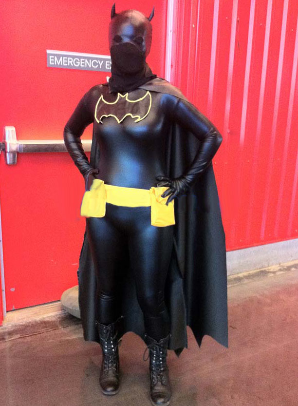 Batman Cosplay Costume Black Zentai