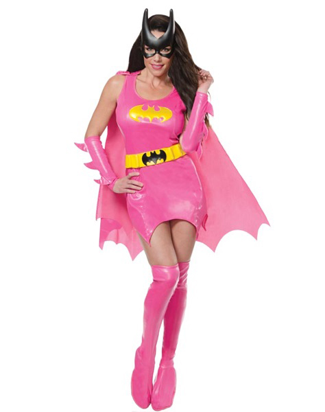 Batman Cosplay Costume Pink Girl