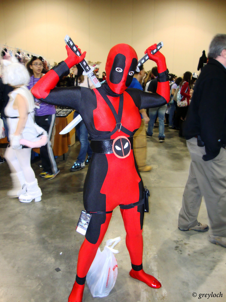 Lady Deadpool Cosplay Costume For Halloween
