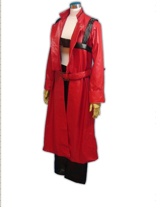 Devil May Cry3 Dante Fighting Uniform Cosplay Costume