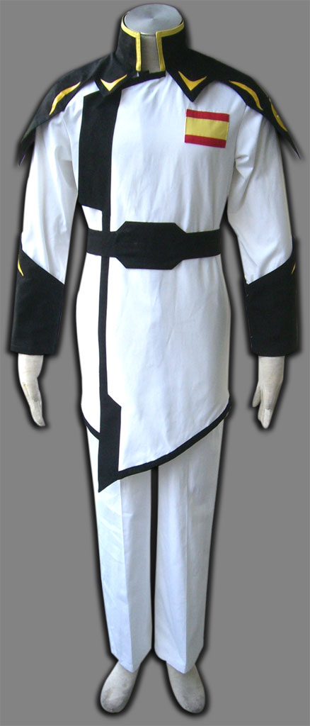 Mobile Suit Gundam Seed Destiny White ZAFT Uniform Cosplay Costu