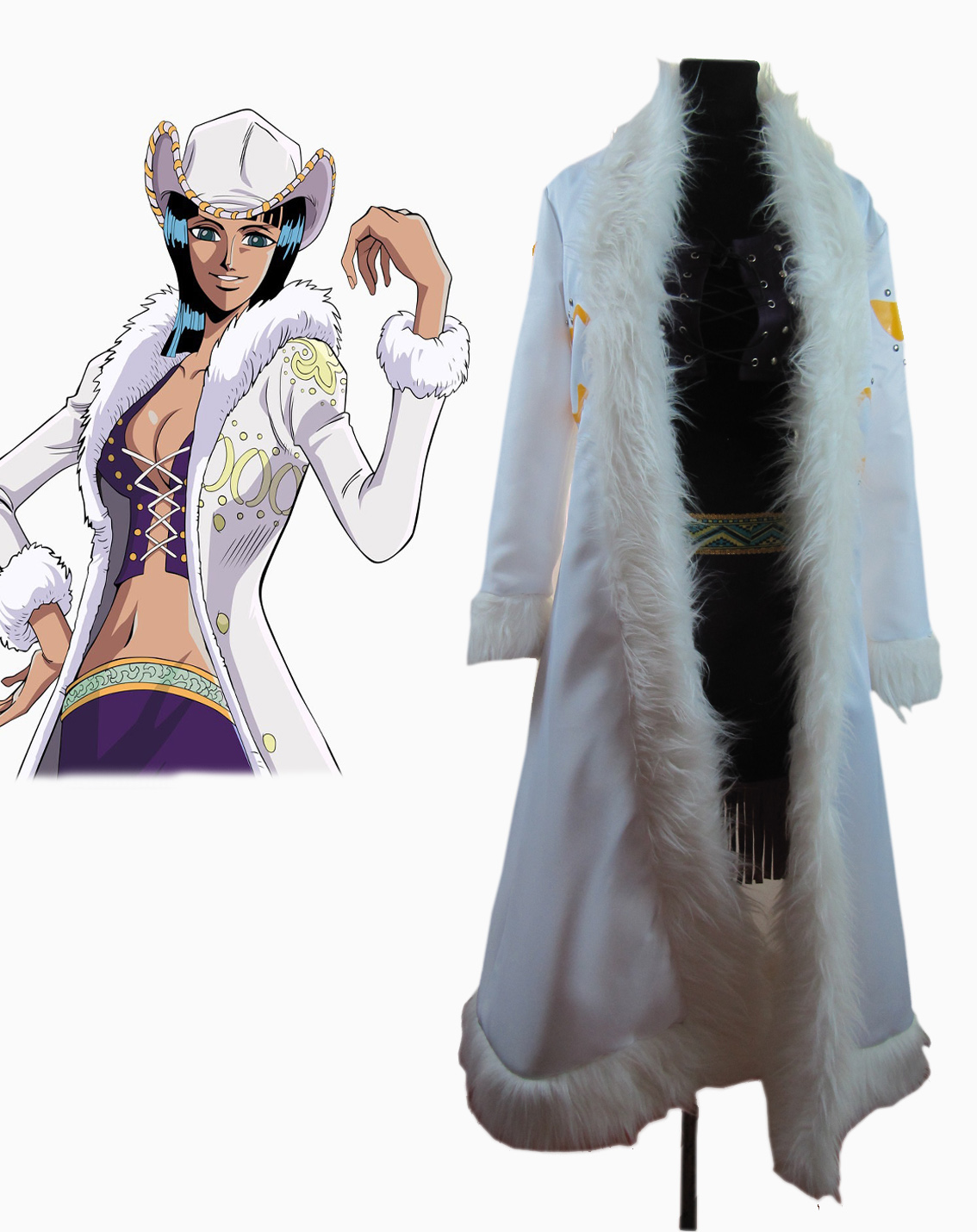 One Piece Nico·Robin Two Years ago Cosplay Costume