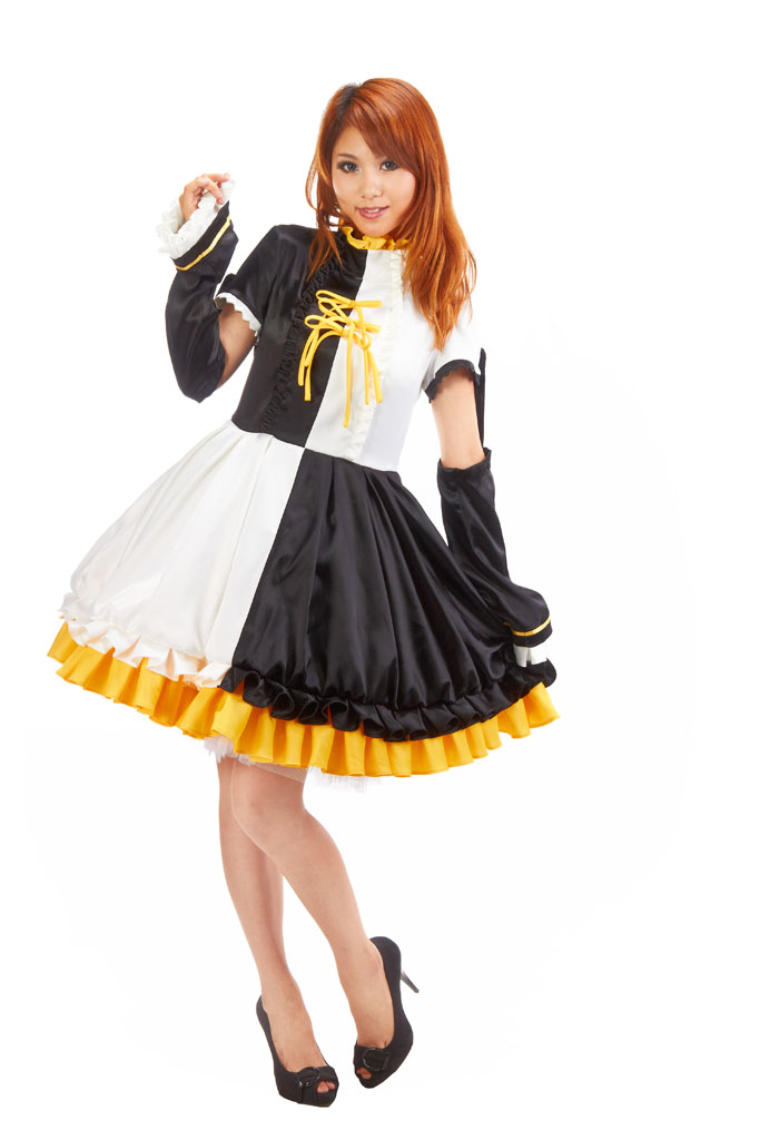 VOCALOID Kagamine Rin Len NitamagoMix Cosplay Costume