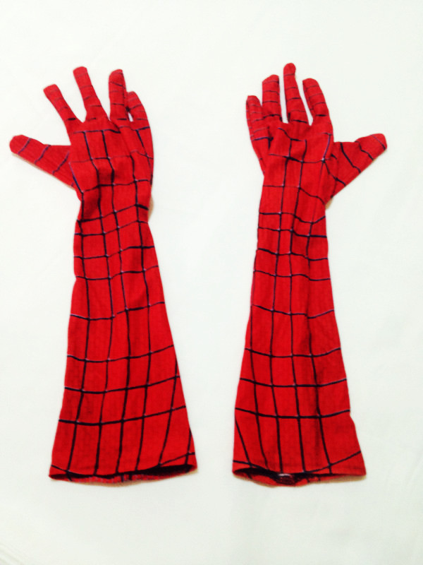 Spiderman Superhero Costume Gloves