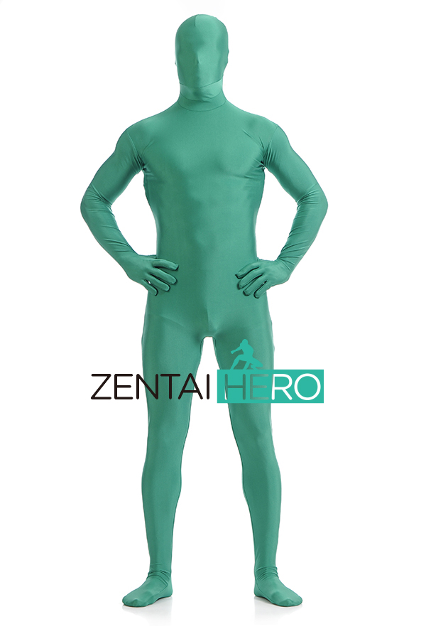 Green Color Zentai Bodysuit