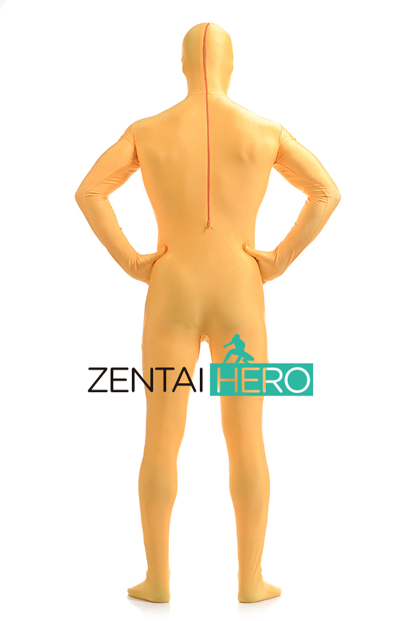 Orange Fullbody Spandex Zentai Suit