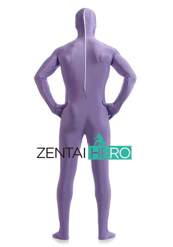 Purple New Cheap Spandex Zentai Bodysuit