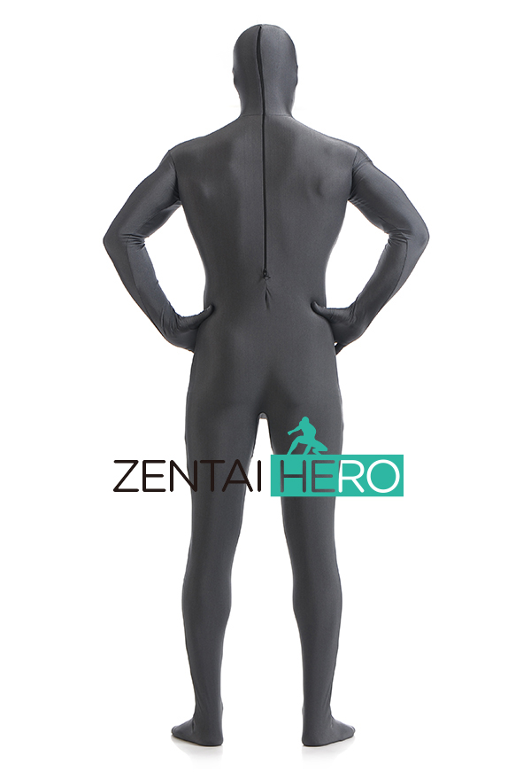 Dark Gray Fashion Adult Zentai Suit