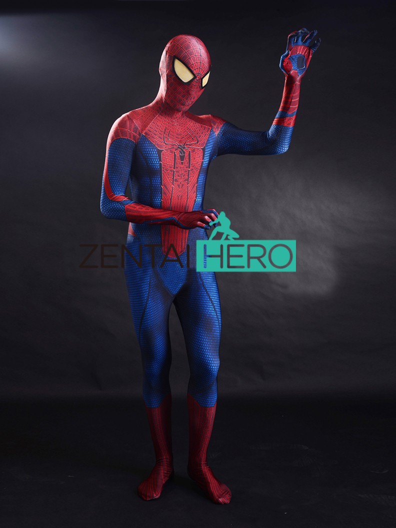 Amazing Spider-man 3D Original Movie Halloween Costume