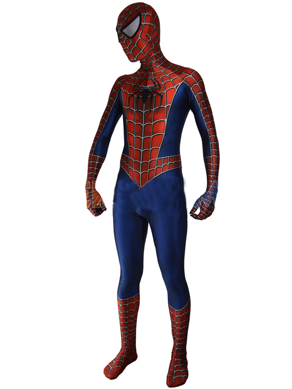 3D Original Movie Raimi Spiderman Costume