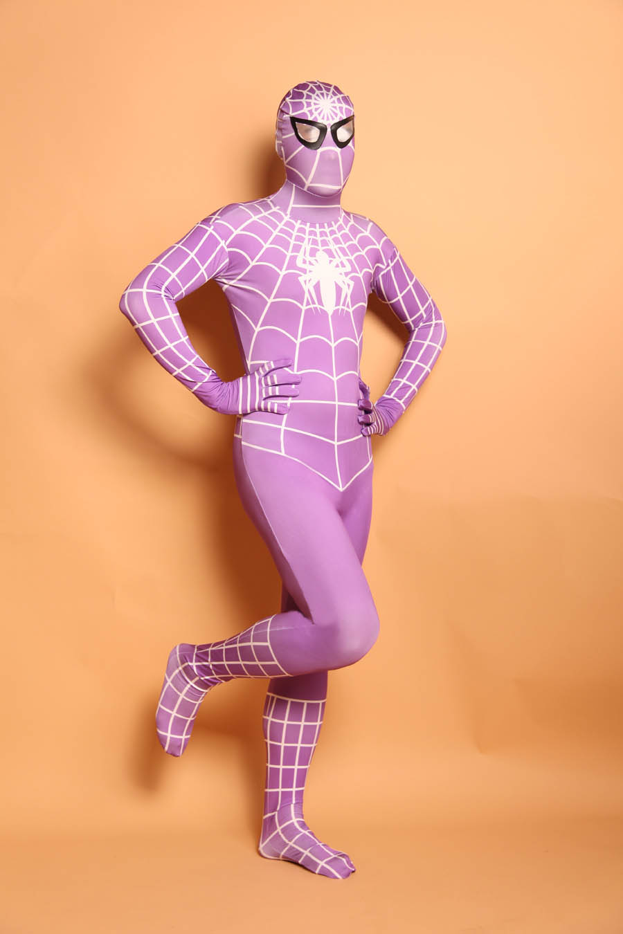 Purple Spider-Man Superhero Costume