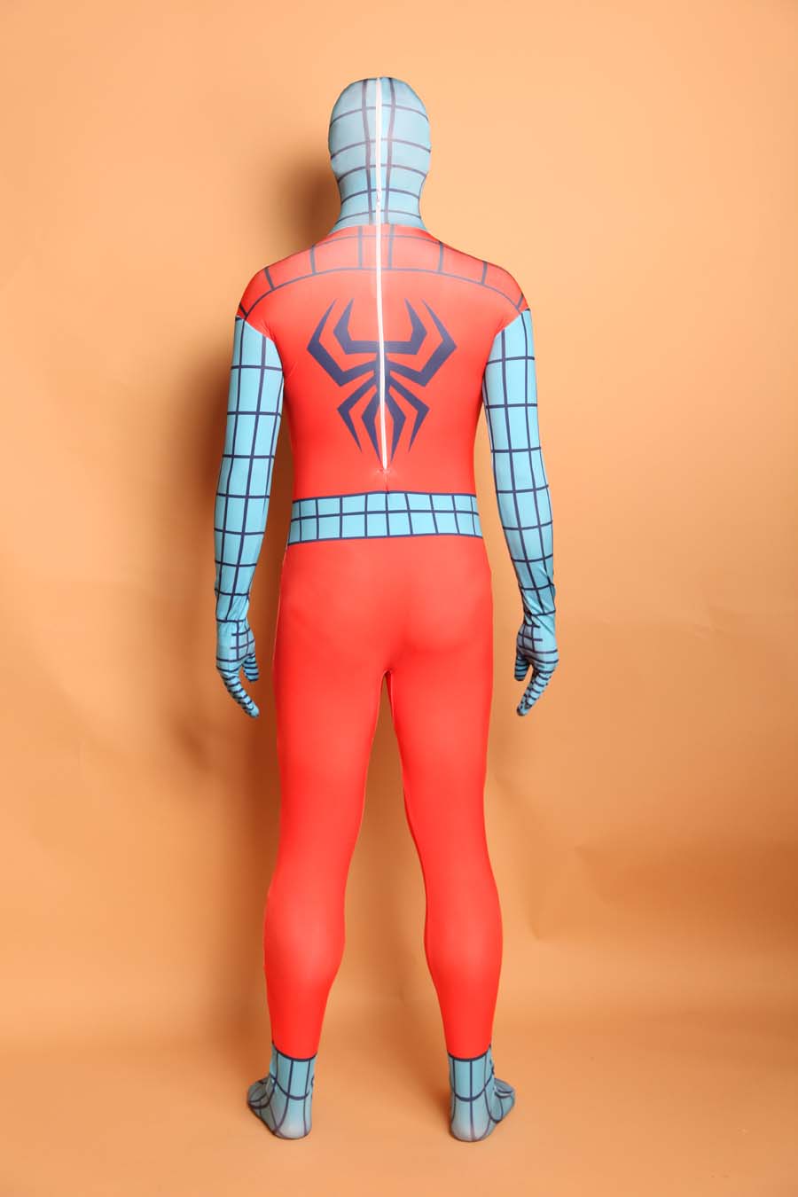 Orange And Blue Spiderman Halloween Costume