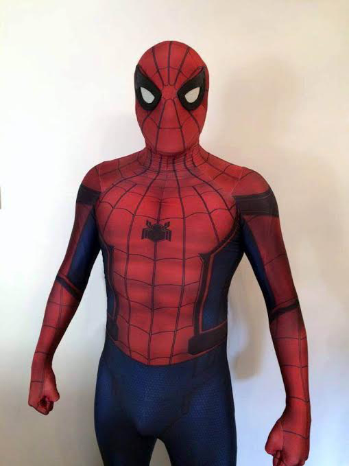 3D Printing Civil War Spiderman Costume Halloween