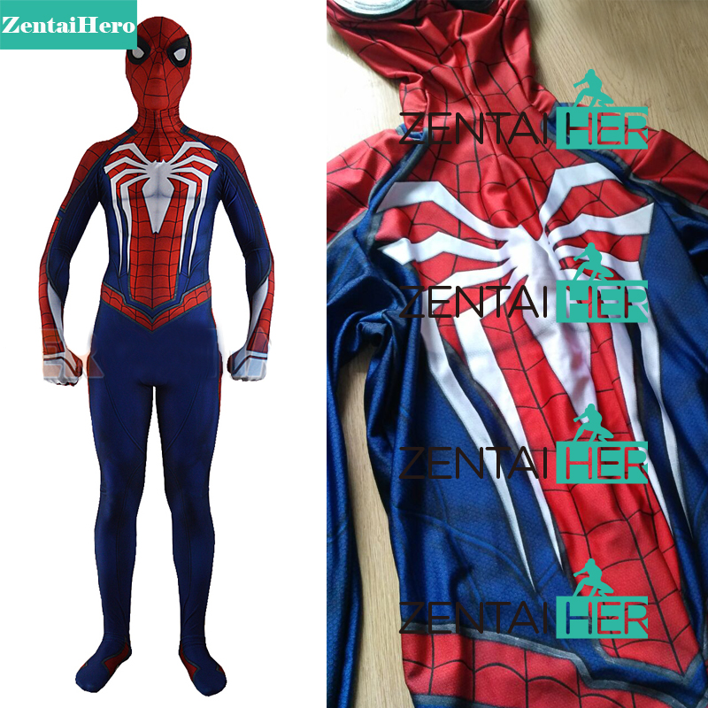 3D PS4 Game Spiderman Insomniac Costume Halloween