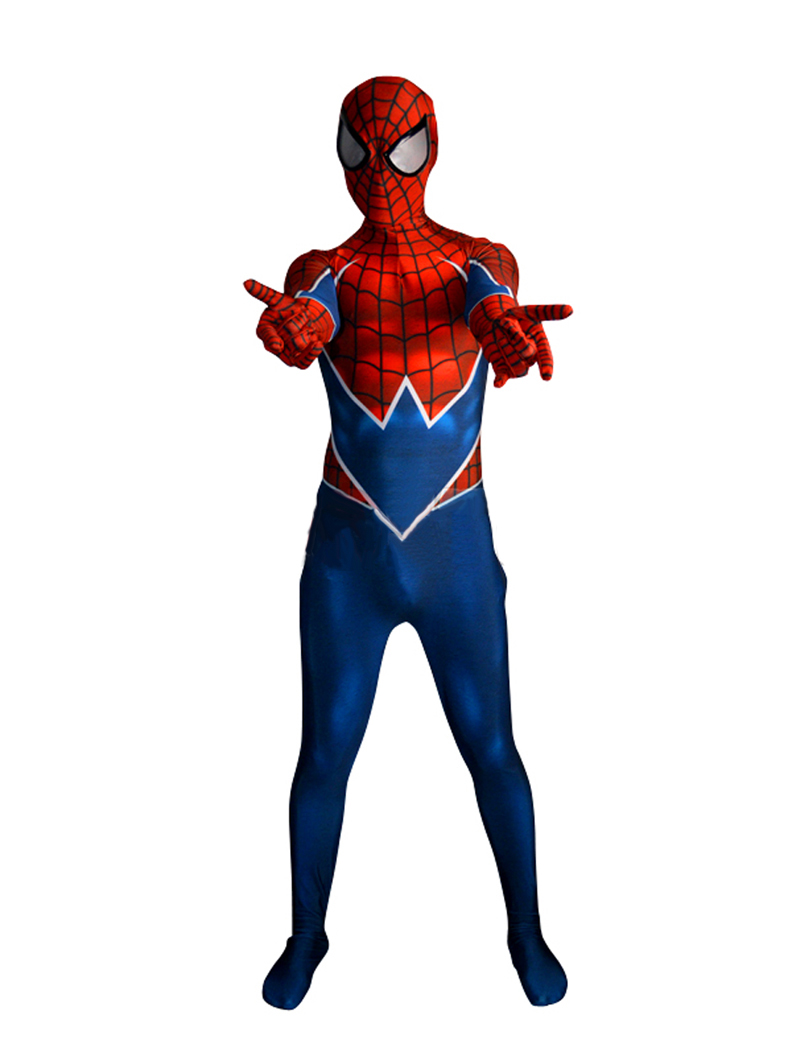 HOT 3D Printing Punk-Rock Spider-man Costume