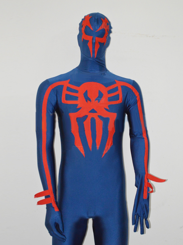 2099 Blue Spider-man Superhero Costume