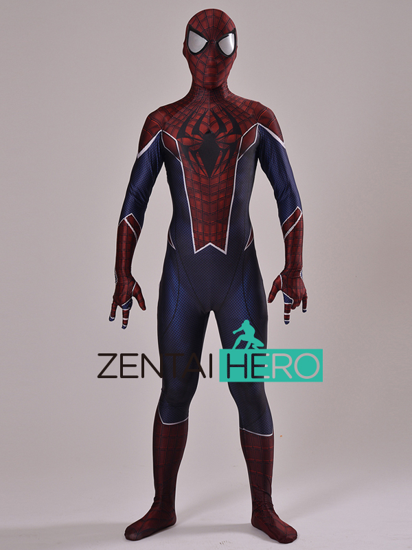 NEW 3D Printing 2017 Halloween Spiderman Costume
