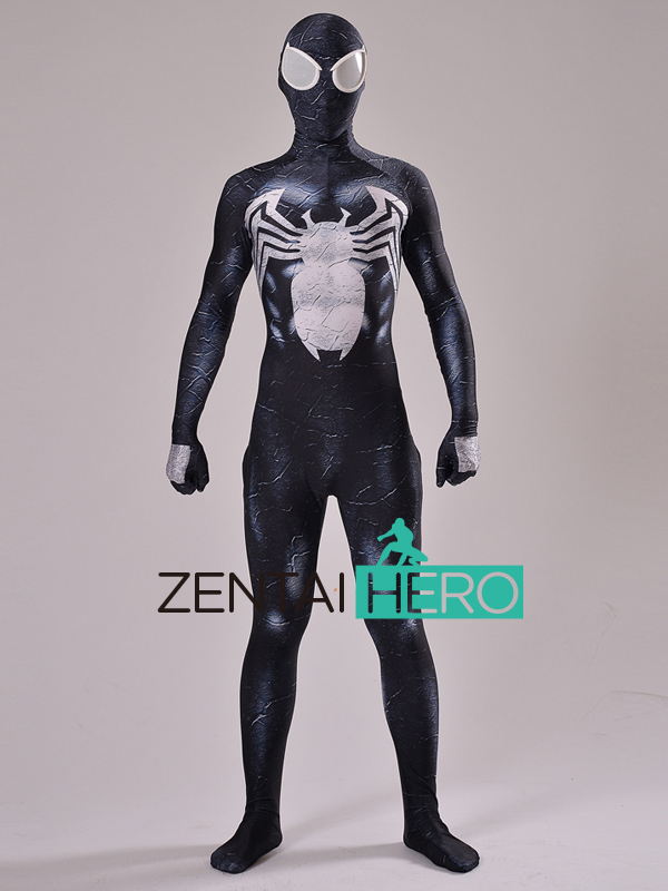 Venom Spider-man Costume Spandex 3D Printing