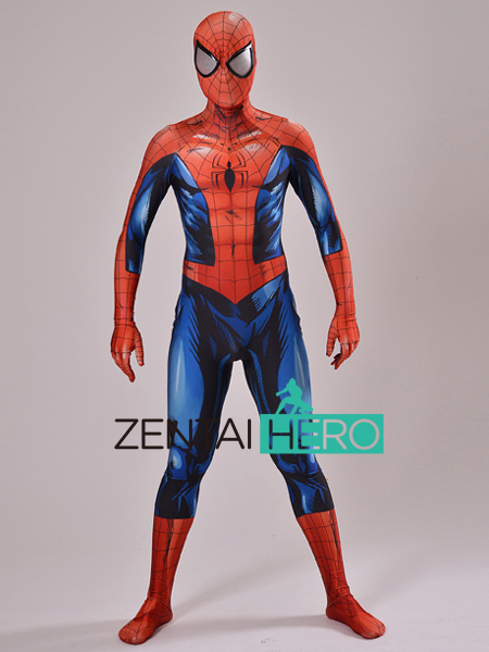 3D Shade Ultimate Spiderman Costume Spandex Superhero