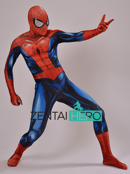 3D Shade Ultimate Spiderman Costume Spandex Superhero