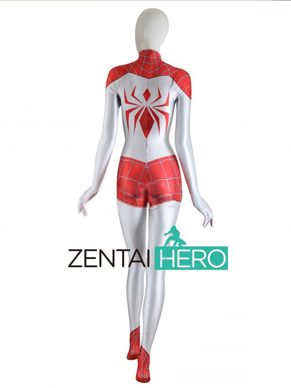 3D Printed Mary Jane Spider Girl Costume MJ Spider-Man Zentai Bo