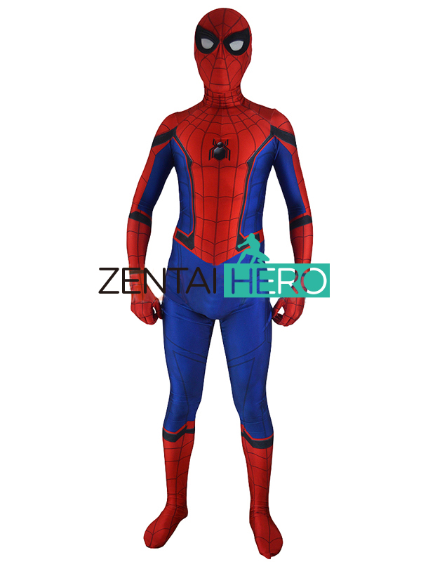 New Spider-Man Homecoming Costume 3D Printing Superhero Costume