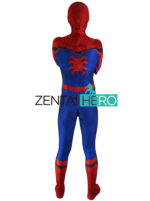 New Spider-Man Homecoming Costume 3D Printing Superhero Costume