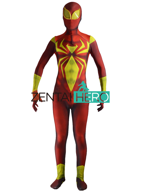 3D Printed Iron Spider-Man Costume Iron Spiderman Superhero