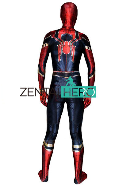 Iron Spiderman Costume Spider-Man Homecoming Suit
