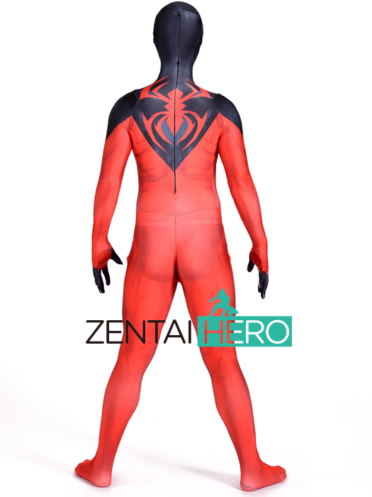 3D Print Custom Made Scarlet Spiderman Costume