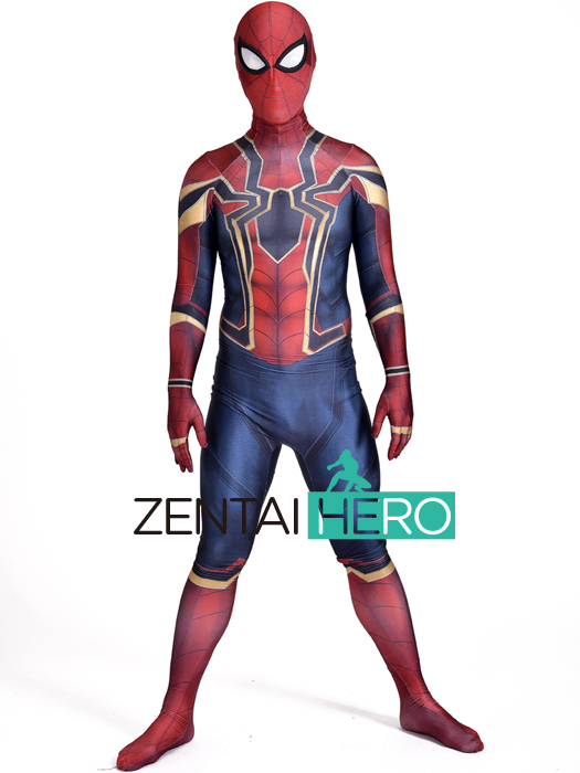 3D Printed Homecoming Iron Spider Spiderman Costume