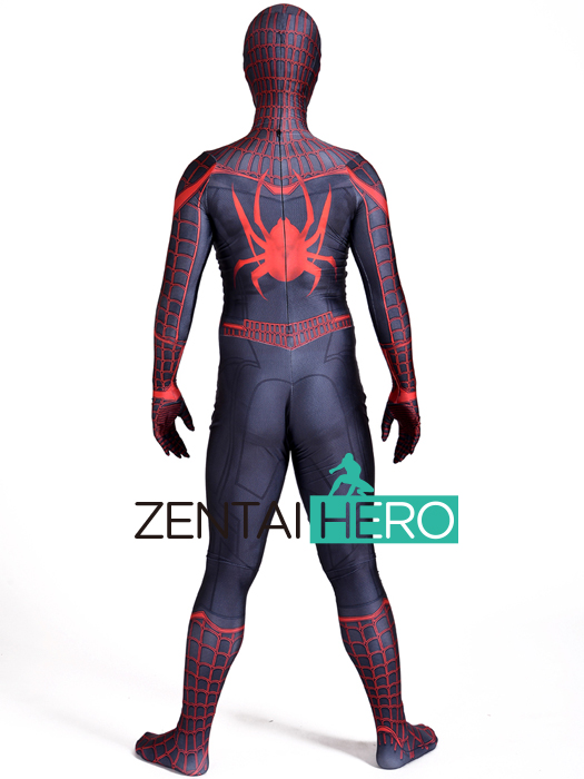 3D Printed Stunning Miles Morales Spiderman Costume