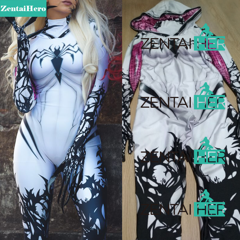 3D Printed Jamie Tyndall Venom Gwen Spidergirl Cosplay Costume