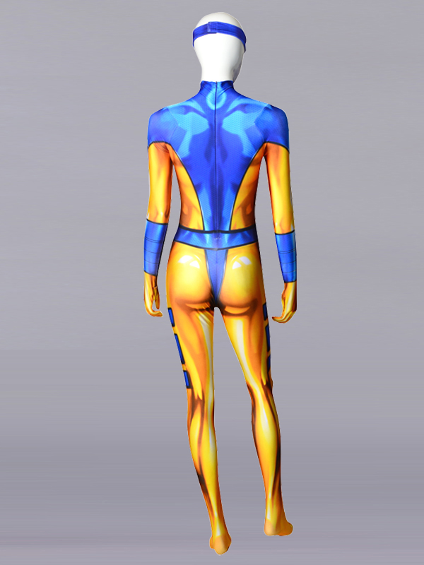 3D Printed 90s Jean Grey Costume X-men Phoenix Cosplay Plug Suit
