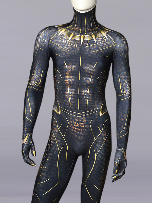 2018 Killmonger Costume No Mask Black Panther Costume