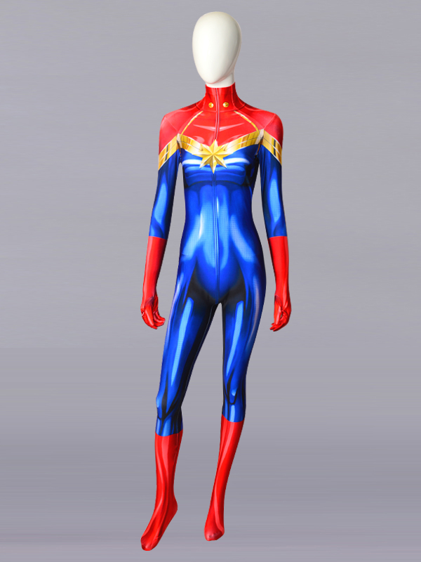 3D Printing Ms.Captain Marvel Carol Danvers Costume