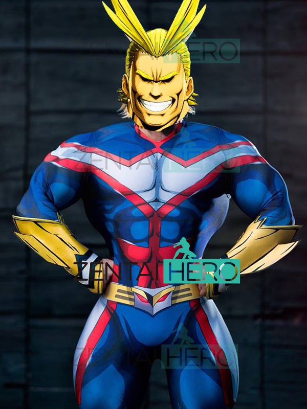 3D Printed My Hero Academia All Might Male Cell Cosplay Costume