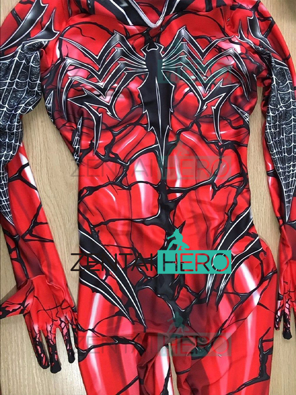 Cheap Printed Carnage Gwen Spidergirl Cosplay Costume