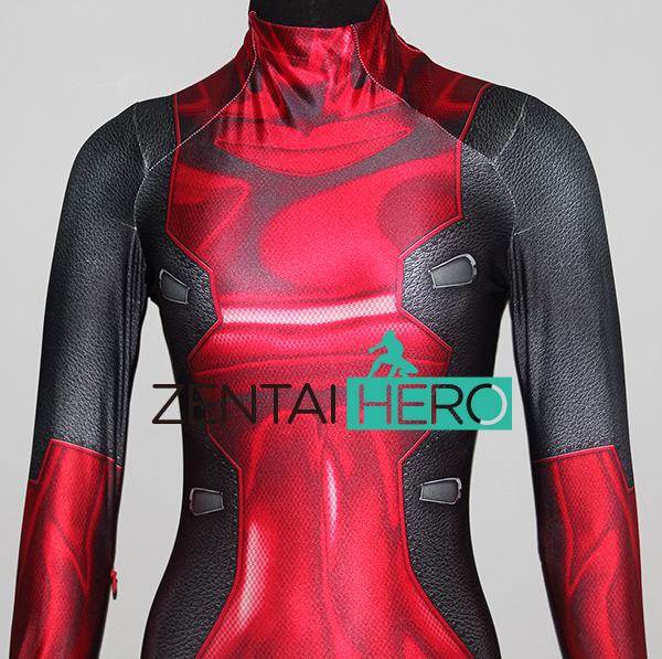 3D Printed Custom Made Girl Deadpool Cosplay Superhero Costume