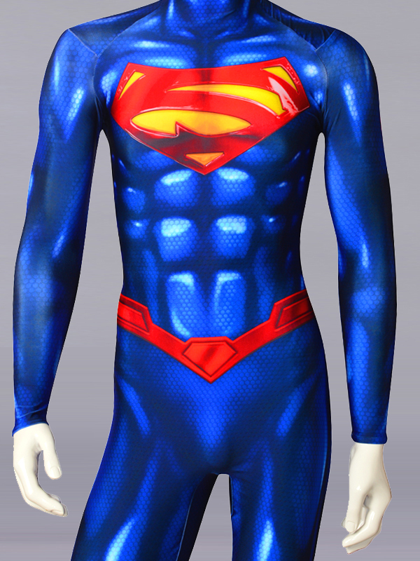 3D Printed New 52 Superman Costume Cosplay Costume
