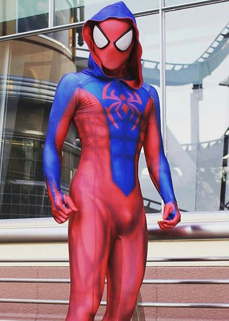 3D Printed Ben Reilly Spider-Man Cosplay Costume Hoodie