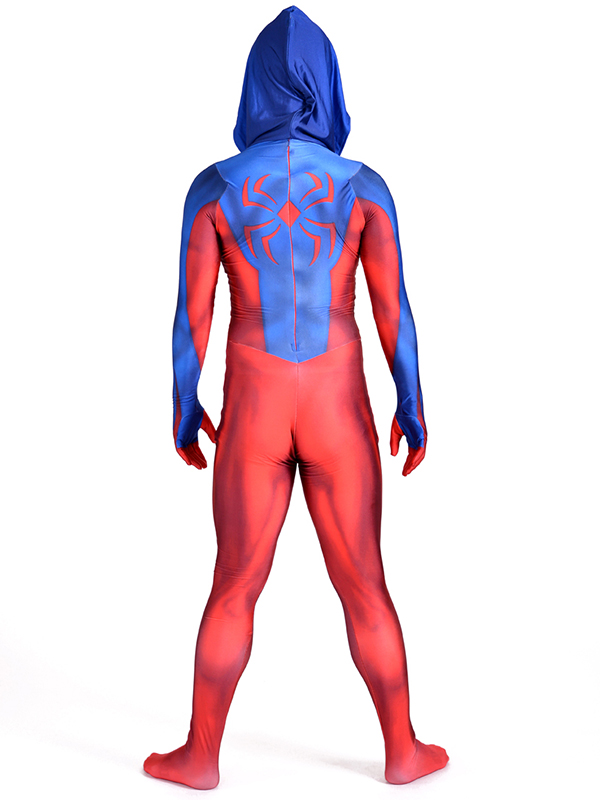 3D Printed Ben Reilly Spider-Man Cosplay Costume Hoodie
