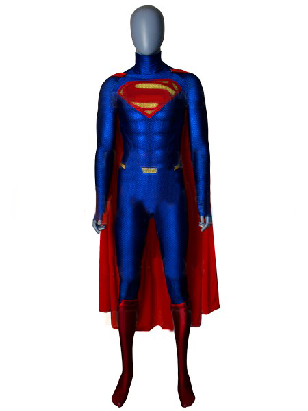 3D Dye-sub Man Of Steel Superman Cosplay Superhero Costume
