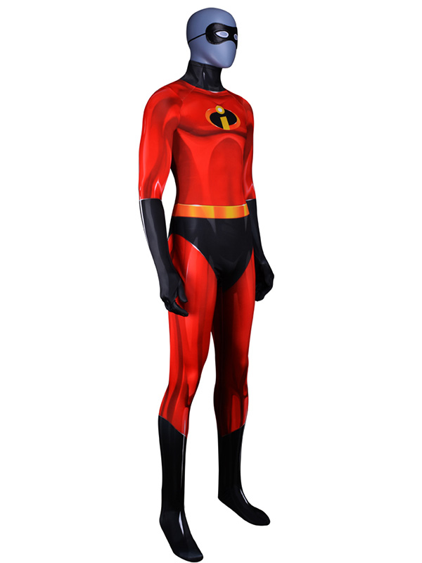 3D Printed The Incredibles 2 Mr. Incredible Cosplay Costume