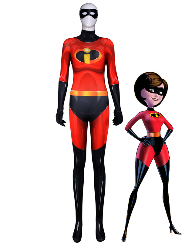 3D Printed Female The Incredibles 2 Elastigirl Cosplay Costumes
