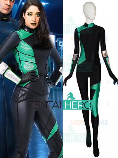 2019 New Film Shego Of Kim Possible Cosplay Costume