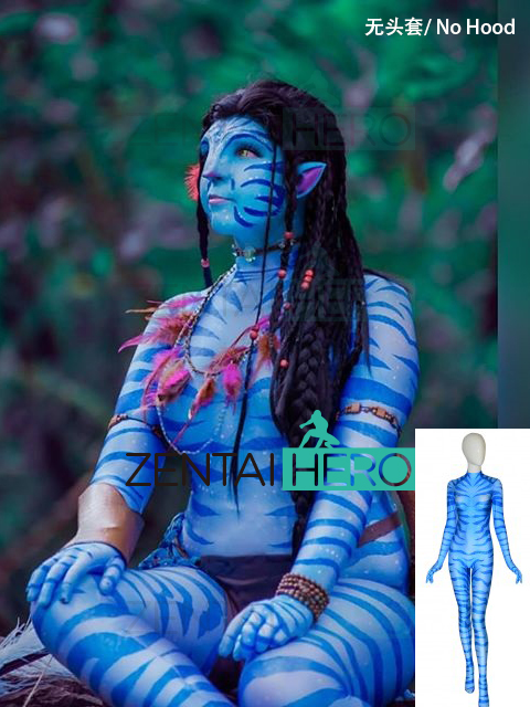 2019 Film Avatar 2 Neytiri Costume Na'vi Female Cosplay Costume
